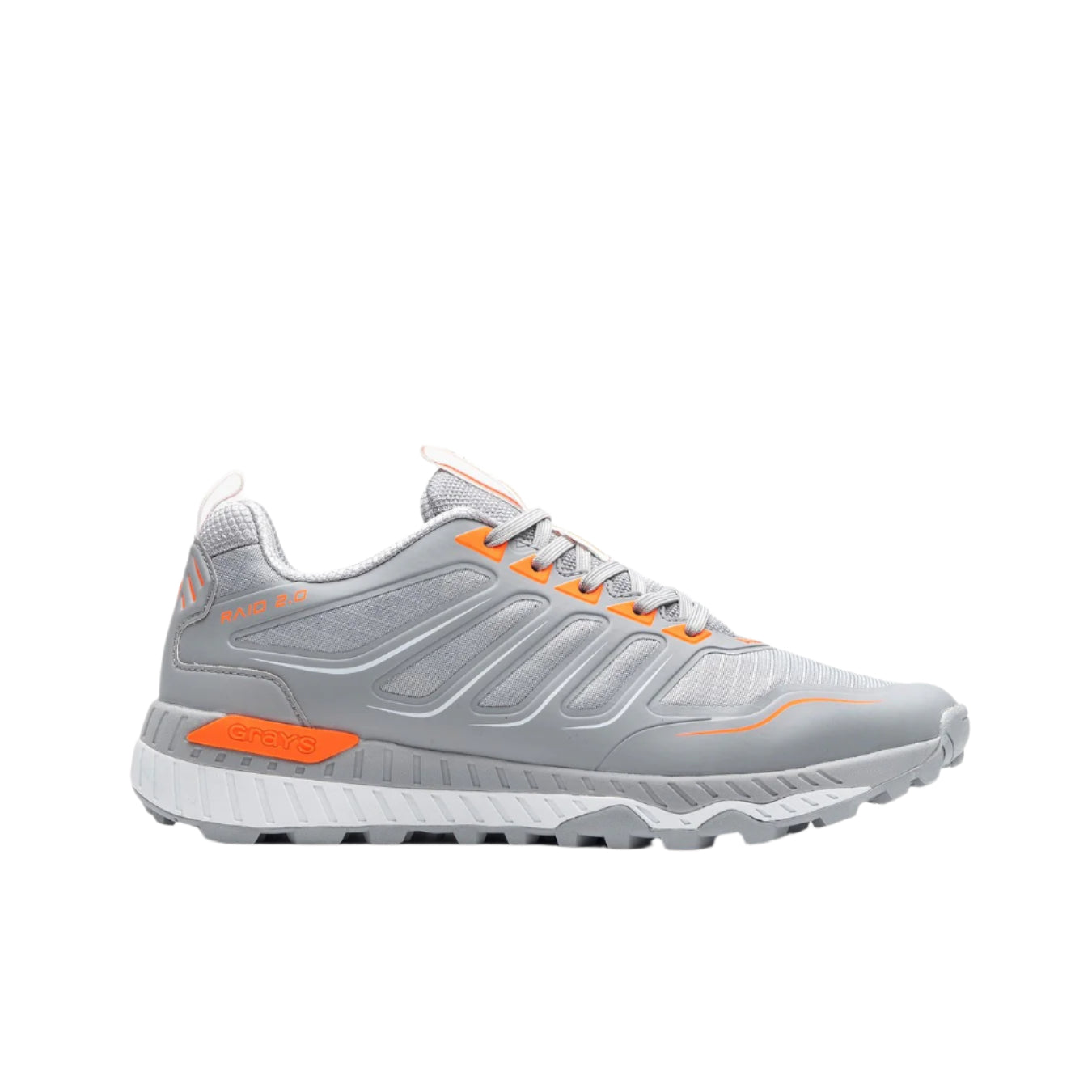 Grays Raid 2.0 Hockey Shoes Grey 25/26 | ONE Sports Warehouse